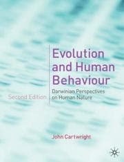 Tapa de Evolution and Human Behaviour