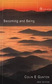 Tapa de Becoming and being