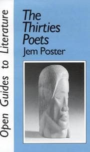 Tapa de THIRTIES POETS