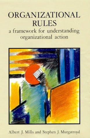 Tapa de Organizational rules