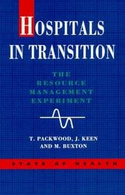 Tapa de HOSPITALS IN TRANSITION SEE CL (State of Health)