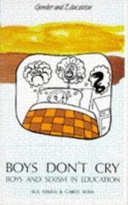 Tapa de Boys don't cry