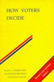 Tapa de How Voters Decide