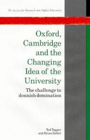Tapa de Oxford, Cambridge, and the changing idea of the university