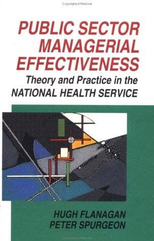 Tapa de Public sector managerial effectiveness
