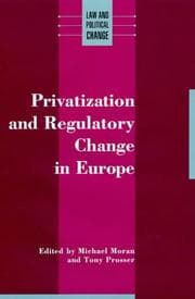 Tapa de Privatization and regulatory change in Europe