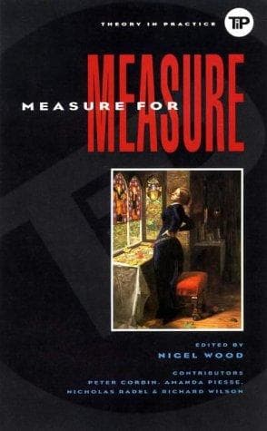 Tapa de Measure for measure