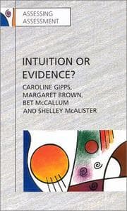 Tapa de Intuition or Evidence?