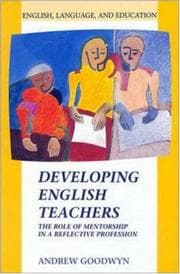Tapa de Developing English teachers