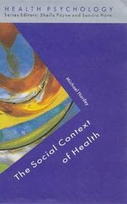 Tapa de The social context of health