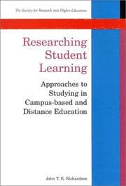 Tapa de Researching Student Learning