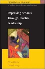 Tapa de Improving schools through teacher leadership