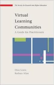 Tapa de Virtual Learning Communities (Society for Research Into Higher Education)