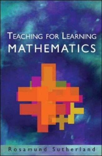 Tapa de Teaching for Learning Mathematics
