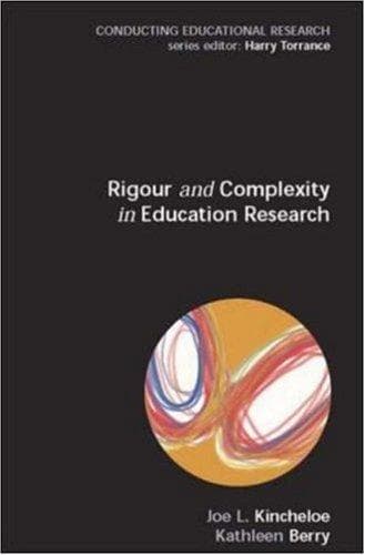 Tapa de Rigour and complexity in educational research