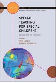 Tapa de Special teaching for special children