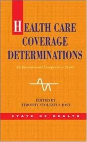 Tapa de Health Care Coverage Determinations (State of Health)