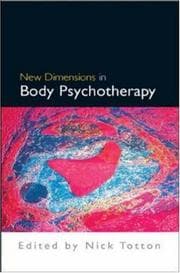 Tapa de New Dimensions in Body Psychotherapy
