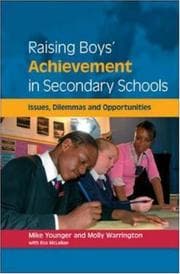 Tapa de Raising boys' achievement in secondary schools