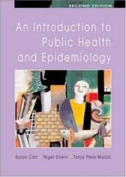 Tapa de An introduction to public health and epidemiology