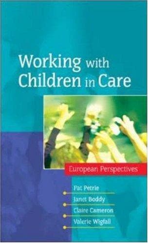 Tapa de Working with Children in Care