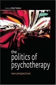 Tapa de The Politics of Psychotherapy