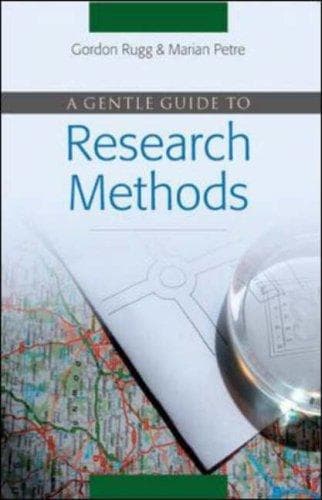 Tapa de A gentle guide to research methods