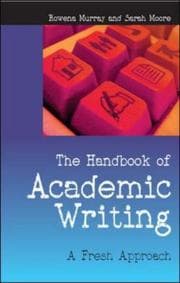 Tapa de The Handbook of Academic Writing