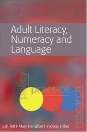 Tapa de Adult literacy, numeracy and language