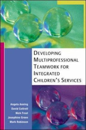 Tapa de Developing Multiprofessional Teamwork for Integrated Children's Services