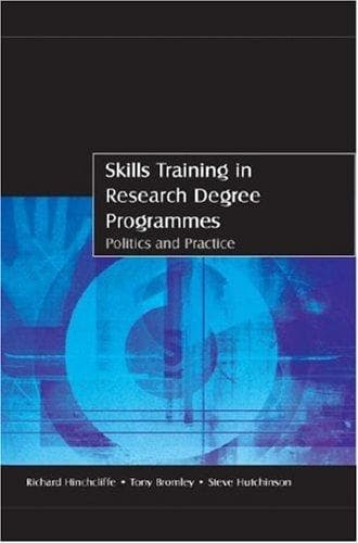 Tapa de Skills training in research degree programmes