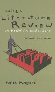 Tapa de Doing a Literature Review in Health and Social Care