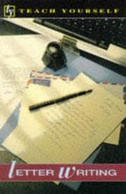 Tapa de Letter Writing