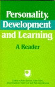Tapa de Personality, Development, and Learning