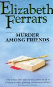 Tapa de Murder Among Friends