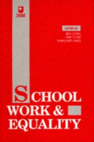 Tapa de School Work and Equality