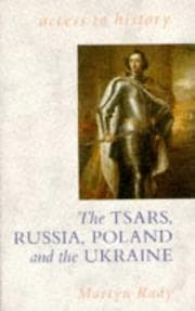 Tapa de Czars, Russia, Poland and the Ukraine, 1462-1725