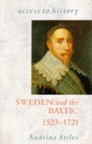 Tapa de Sweden and the Baltic, 1523-1721