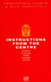 Tapa de Instructions from the Centre