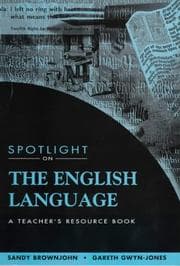 Tapa de Spotlight on the English Language