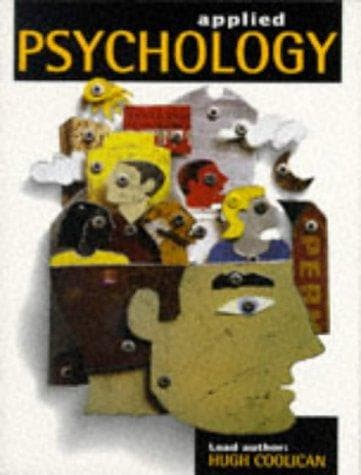 Tapa de Applied psychology