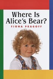 Tapa de Where is Alice's bear?