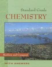 Tapa de Standard Grade Chemistry with Answers
