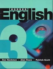 Tapa de Hodder English 3