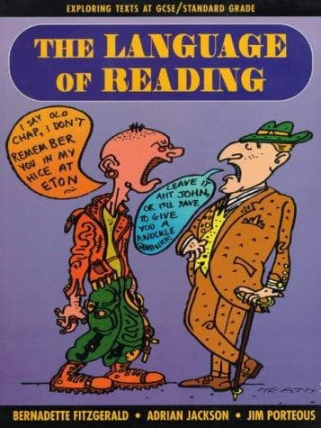 Tapa de Language of Reading