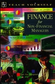 Tapa de Finance for Non-financial Managers