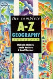 Tapa de The complete A-Z geography handbook