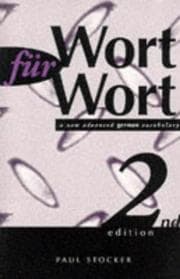 Tapa de Wort Fur Wort (Advanced-level Vocabulary S.)