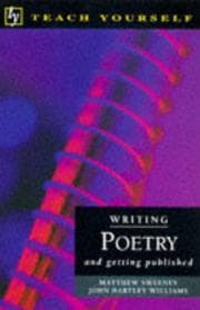 Tapa de Writing poetry