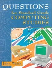 Tapa de Questions for Standard Grade Computing Studies